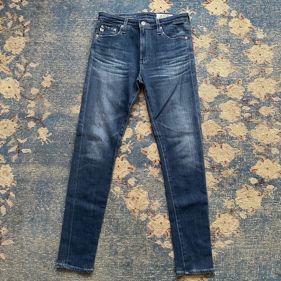 AG The Farrah Skinny Ankle in 13 Years Flowing 27 - Picture 4 of 7